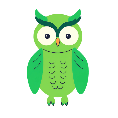 Green Owl Health Logo